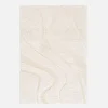 Vloerkleed voor binnen met reliëf patroon crème
