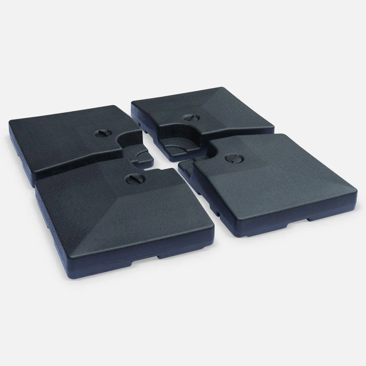 Vulbare tegels parasolvoet 51,5x51,5cm