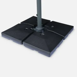 Vulbare tegels parasolvoet 51,5x51,5cm