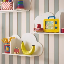 Wandplanken Cloud voor kinderkamer (set van 3)