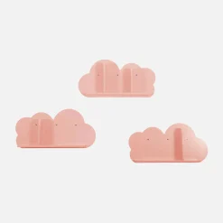 Wandplanken Cloud voor kinderkamer (set van 3)