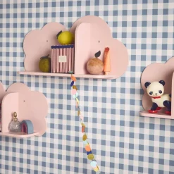 Wandplanken Cloud voor kinderkamer (set van 3)