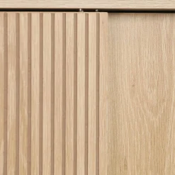 WC-meubel met schuifdeuren houtdecor