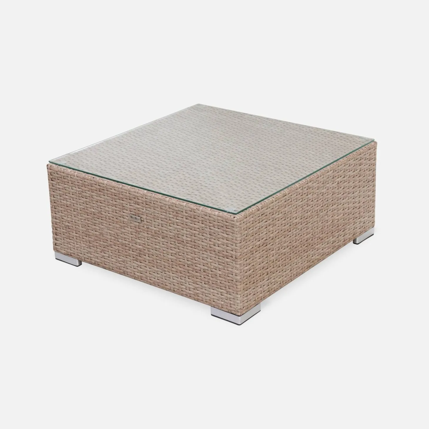 Wicker loungeset 5 plaatsen