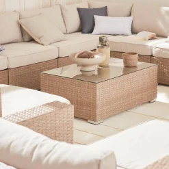 Wicker loungeset 12 tot 14 plaatsen
