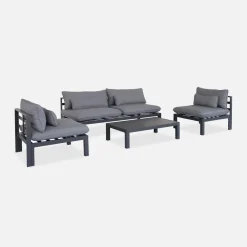 XXL tuinset aluminium 5-persoons