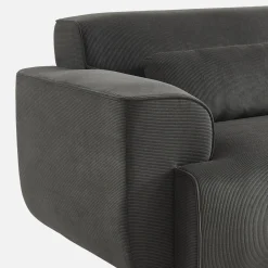 3-zitsbank met corduroy bekleding