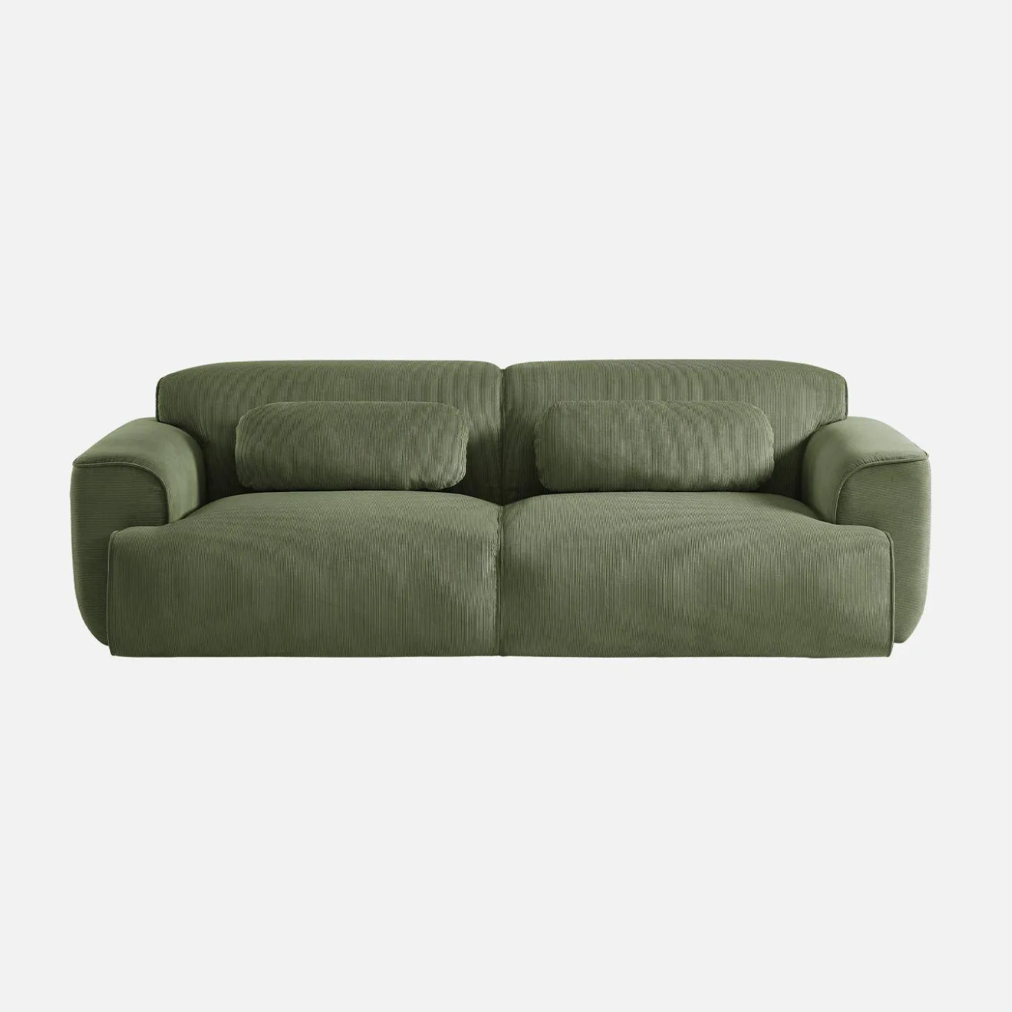 3-zitsbank met corduroy bekleding