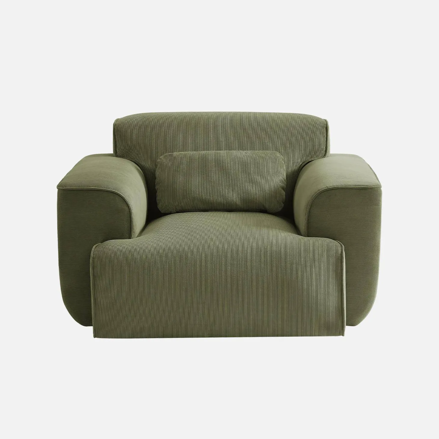 1-zits corduroy fauteuil