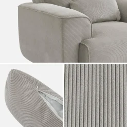 1-zits corduroy fauteuil