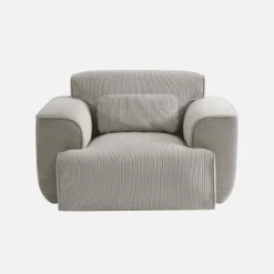 1-zits corduroy fauteuil