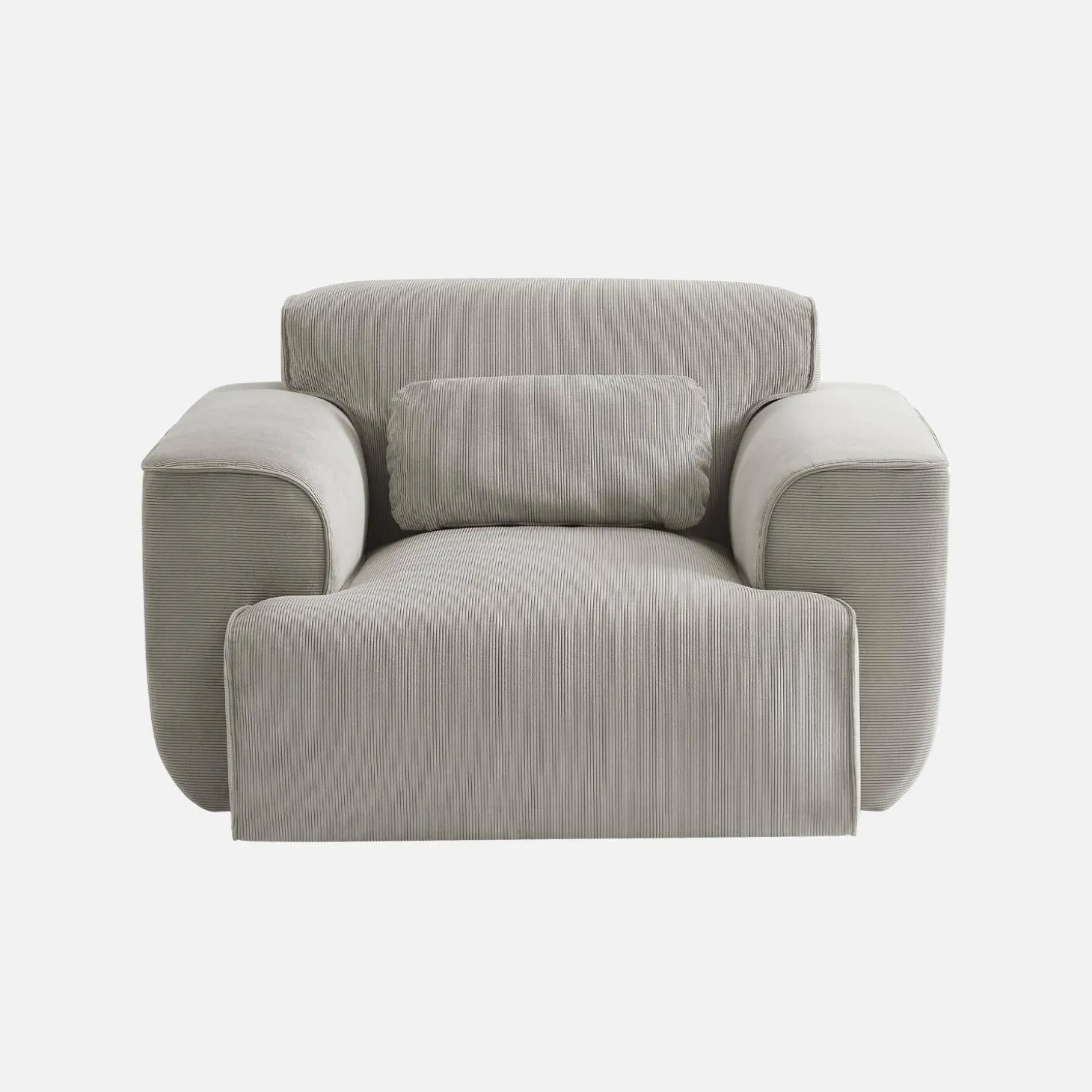 1-zits corduroy fauteuil