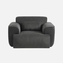 1-zits corduroy fauteuil