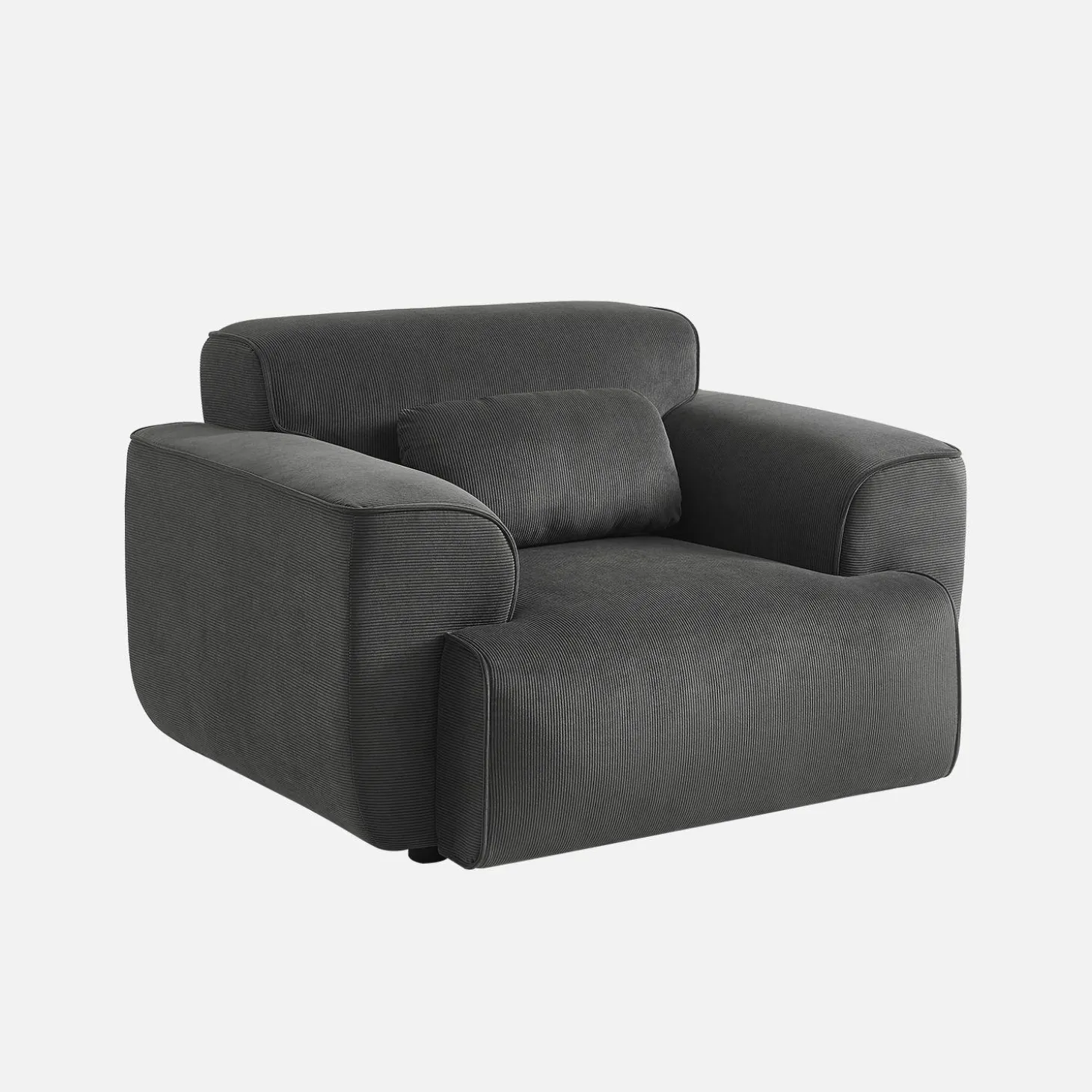 1-zits corduroy fauteuil
