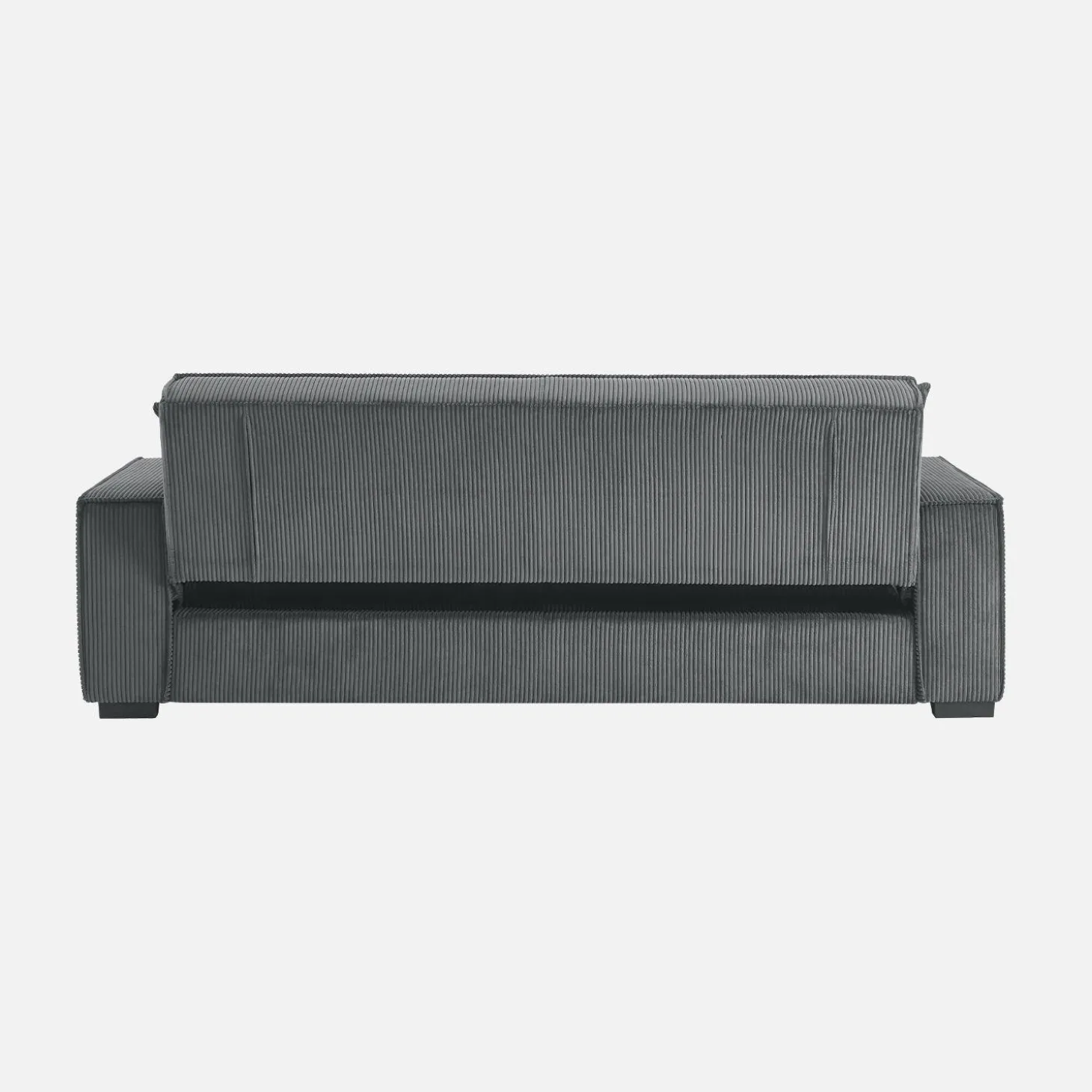 3-zits corduroy slaapbank