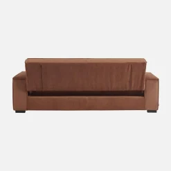 3-zits corduroy slaapbank