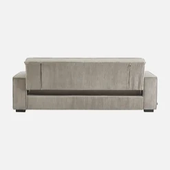 3-zits corduroy slaapbank