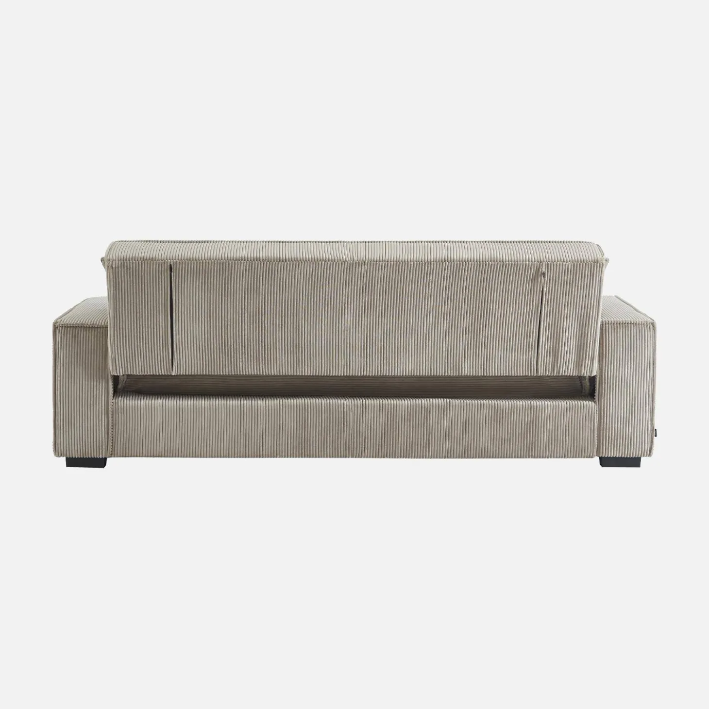 3-zits corduroy slaapbank