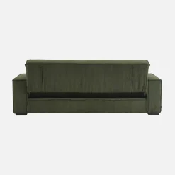 3-zits corduroy slaapbank