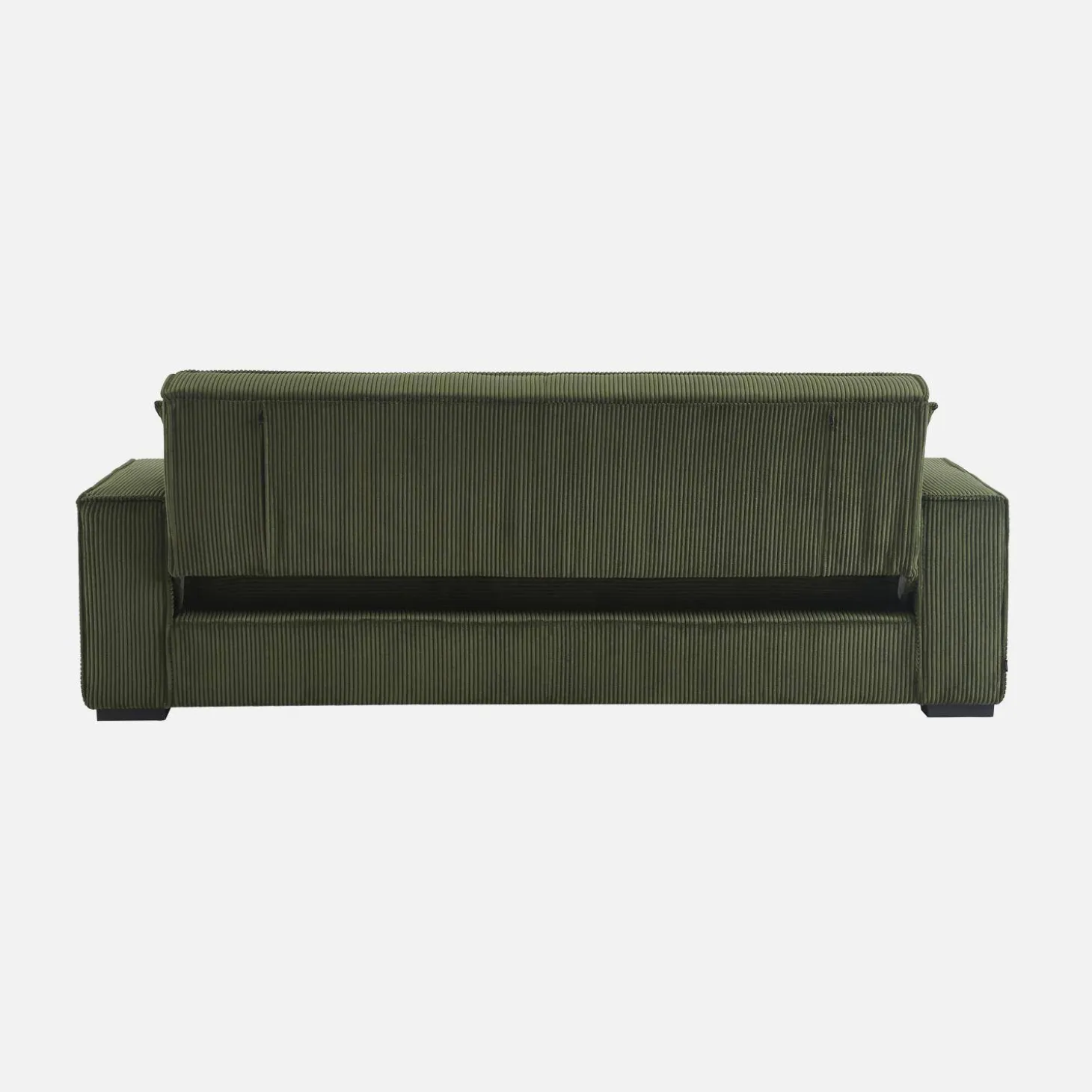 3-zits corduroy slaapbank