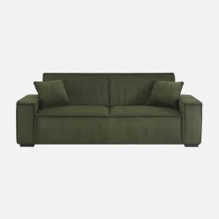 3-zits corduroy slaapbank