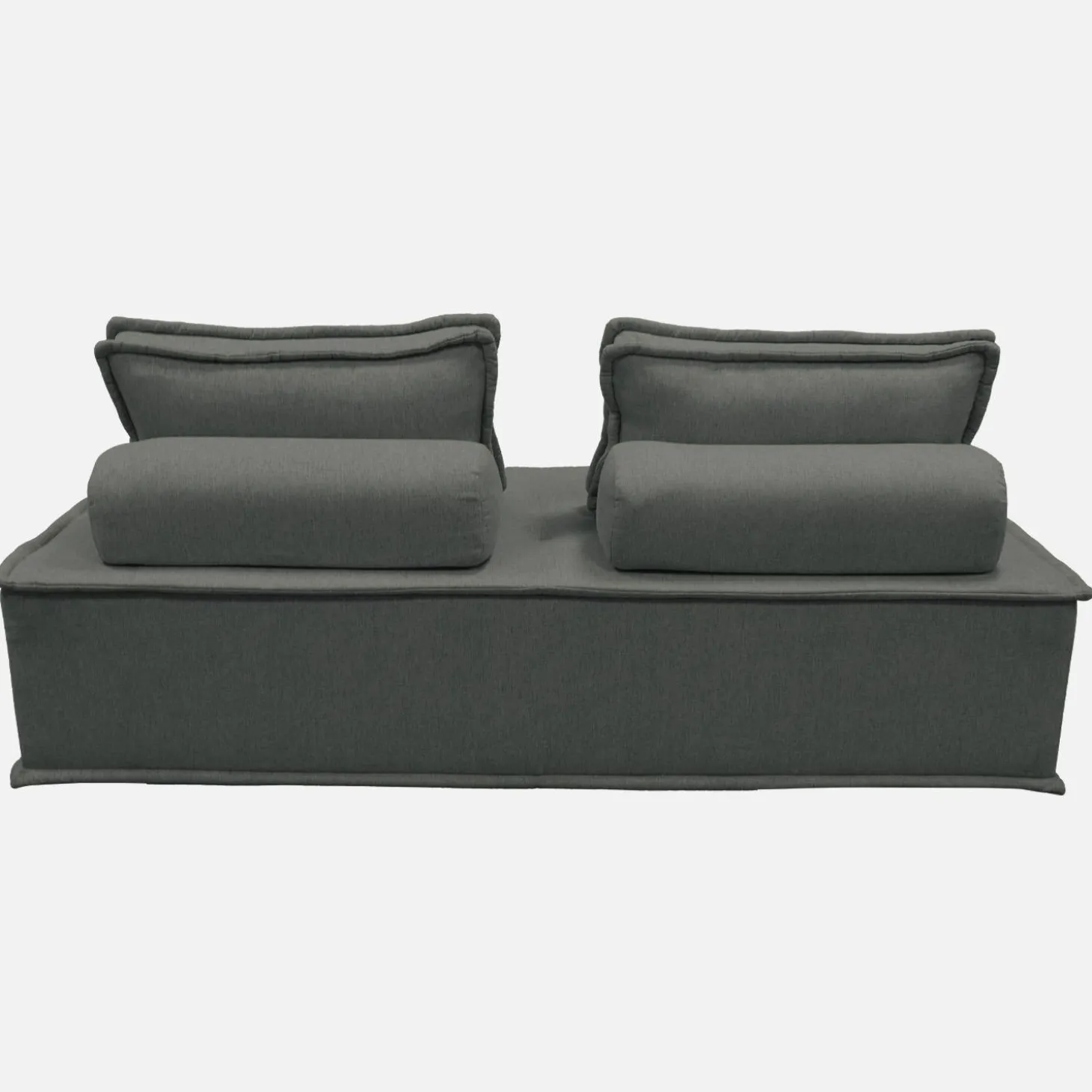 2-zits fauteuils voor gestoffeerde modulair bank (Set van 2)