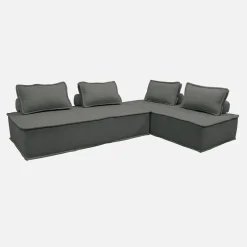 2-zits fauteuils voor gestoffeerde modulair bank (Set van 2)