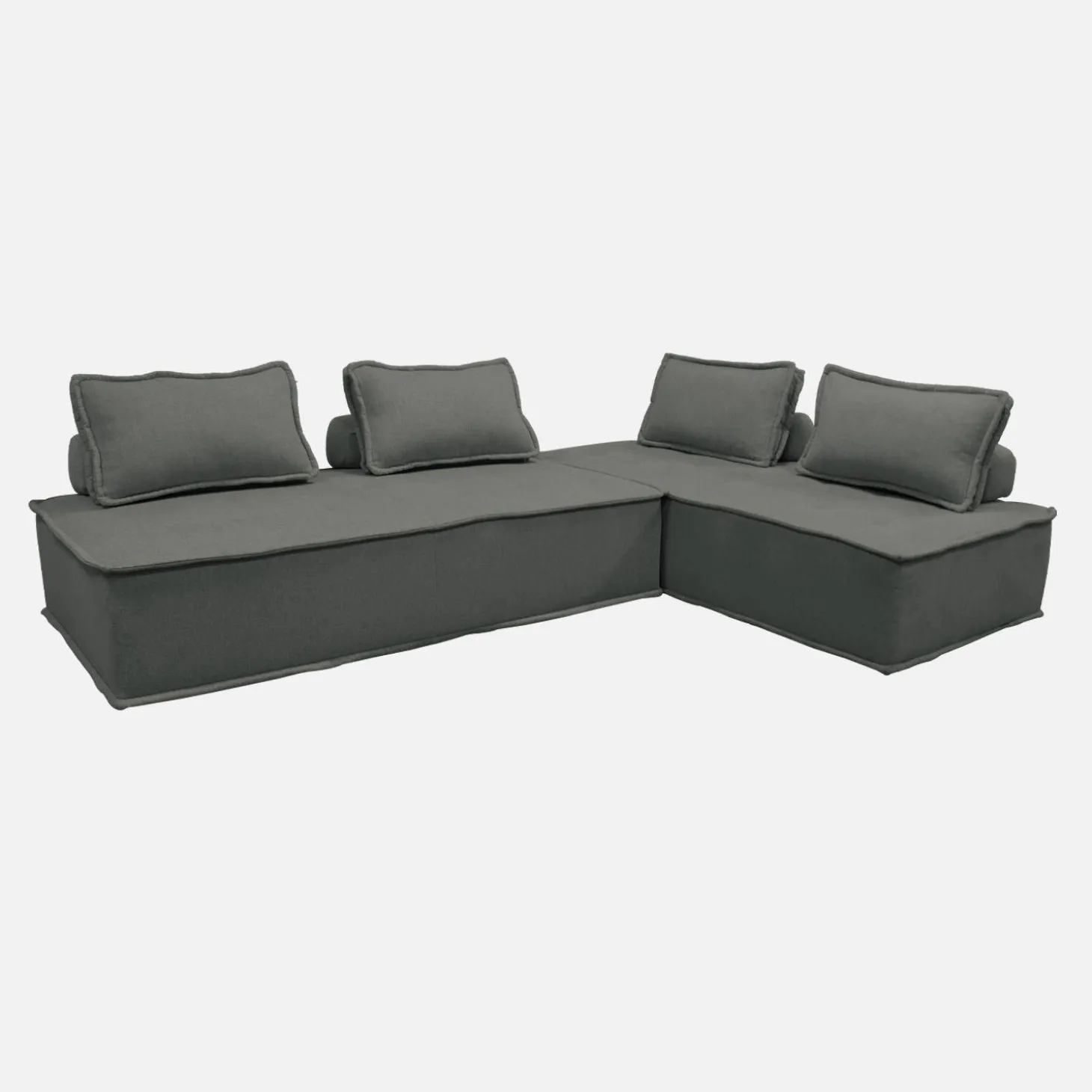 2-zits fauteuils voor gestoffeerde modulair bank (Set van 2)