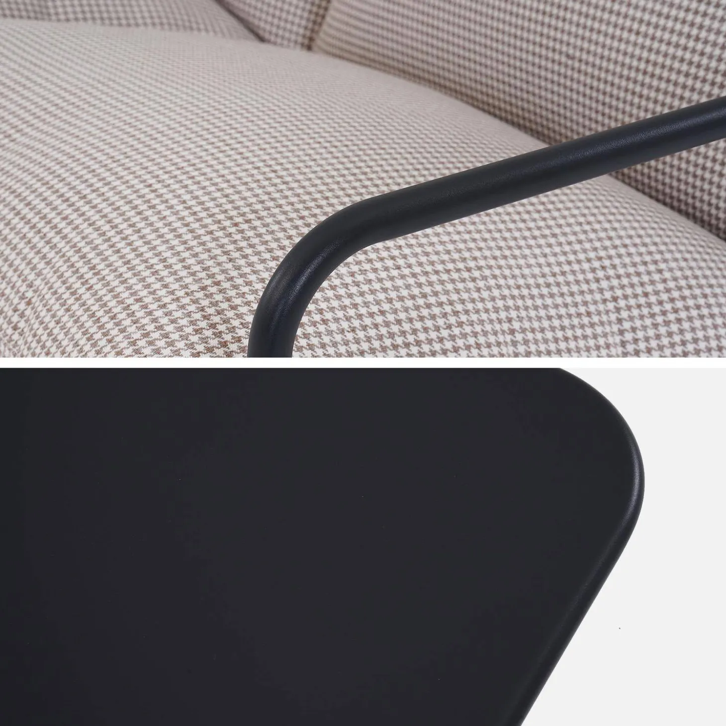 4-zits loungeset met tafel metaal buiten