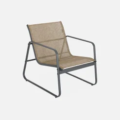 4-zits metalen tuinmeubelset
