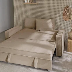 2-zits slaapbank corduroy