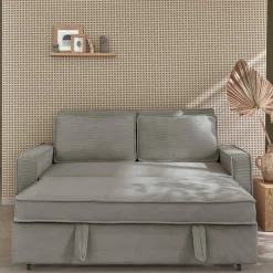 2-zits slaapbank corduroy