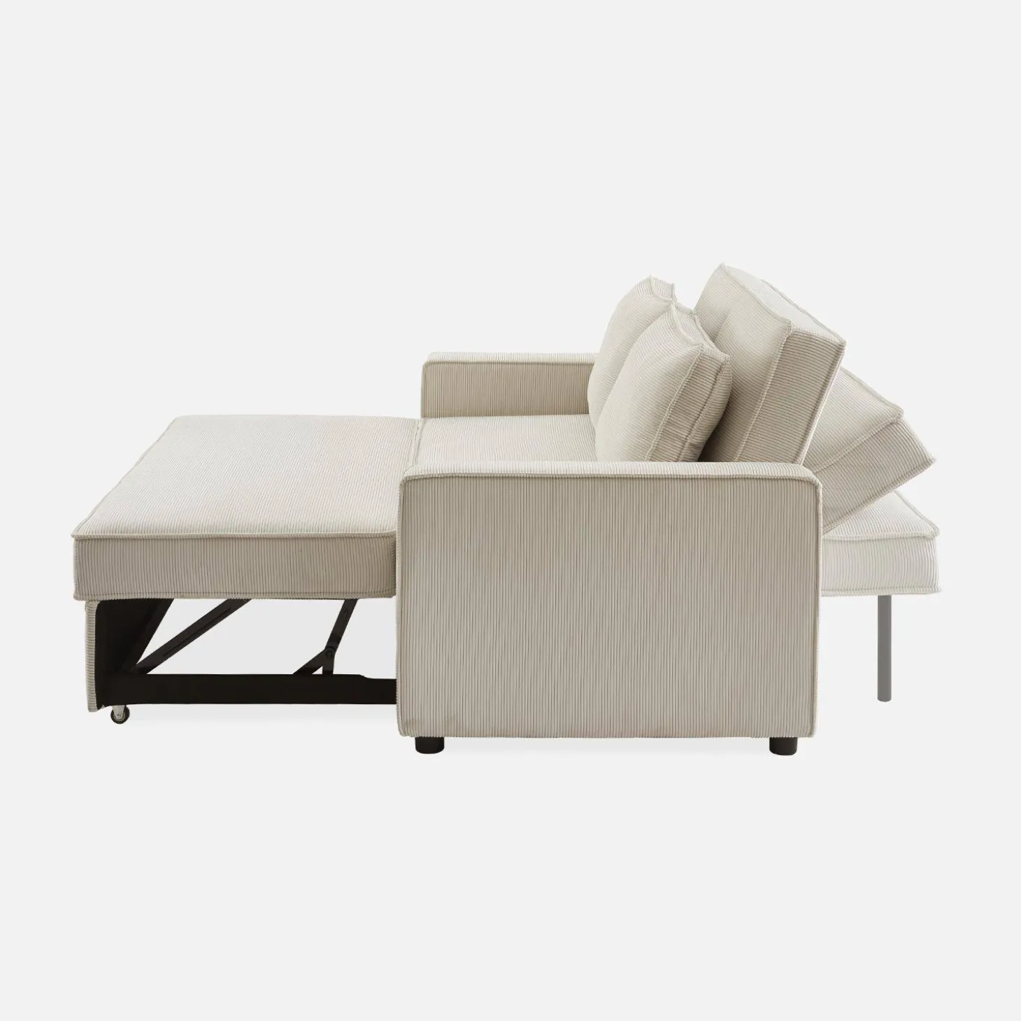 2-zits slaapbank corduroy