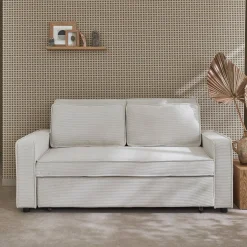 2-zits slaapbank corduroy