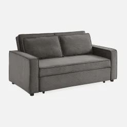2-zits slaapbank corduroy