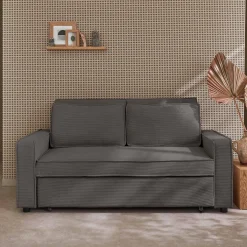 2-zits slaapbank corduroy