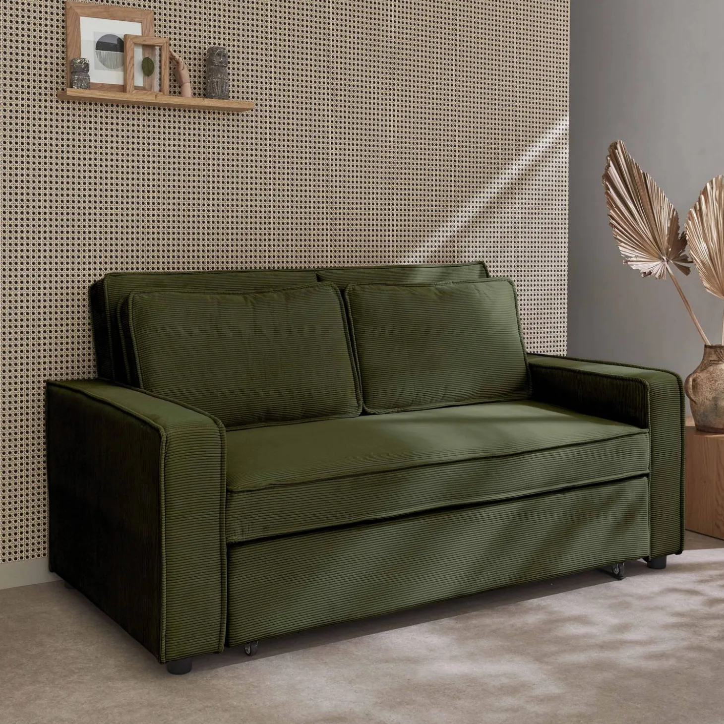 2-zits slaapbank corduroy