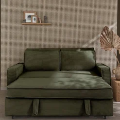 2-zits slaapbank corduroy