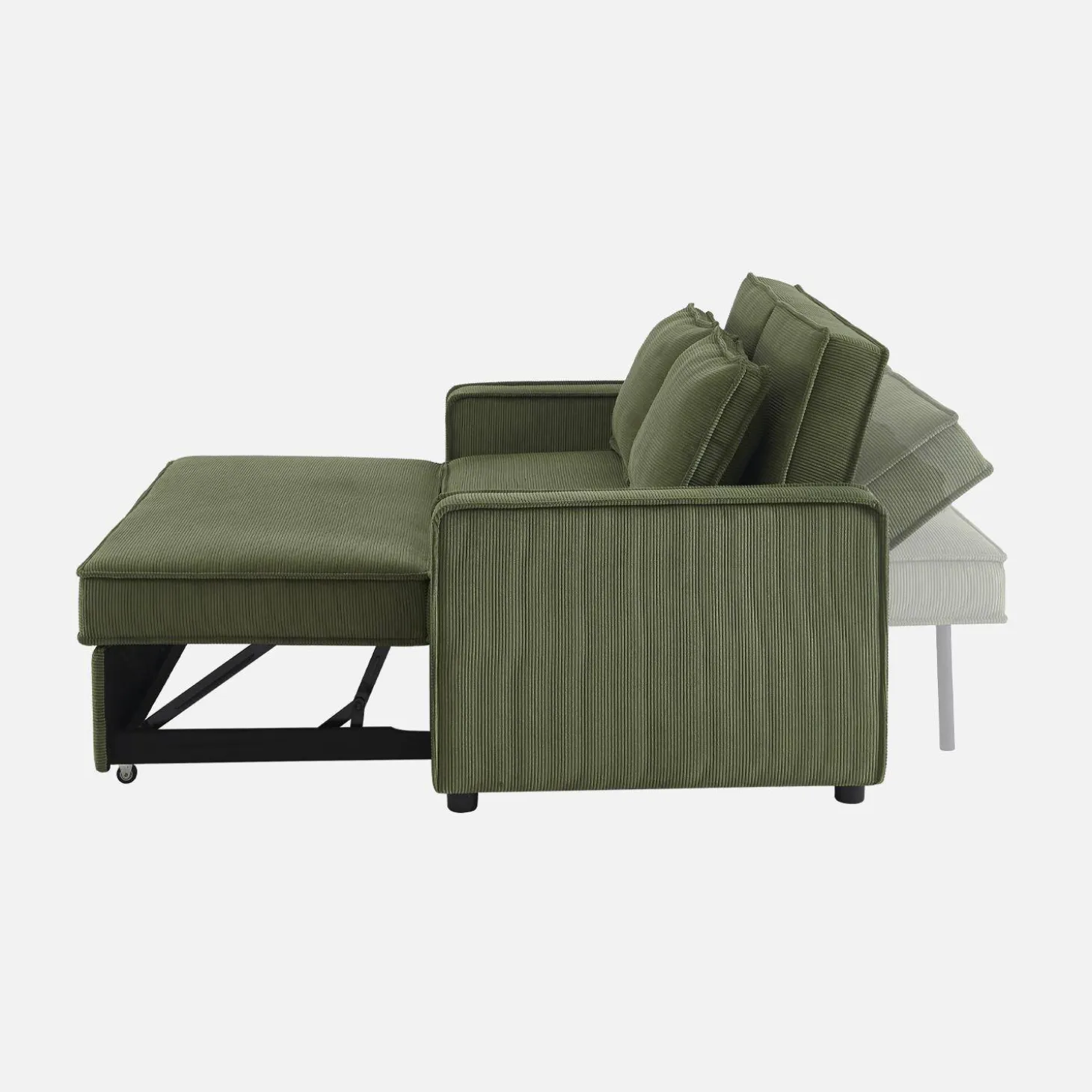 2-zits slaapbank corduroy