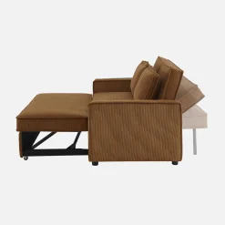 2-zits slaapbank corduroy