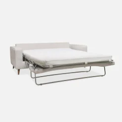 3-zits slaapbank met matras van 12 cm - Made in France