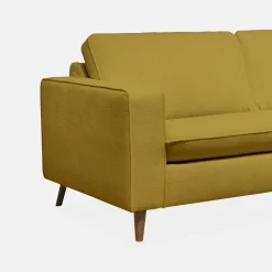 3-zits slaapbank met matras van 12 cm - Made in France