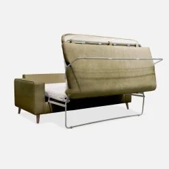 3-zits slaapbank met matras van 12 cm - Made in France