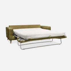 3-zits slaapbank met matras van 12 cm - Made in France