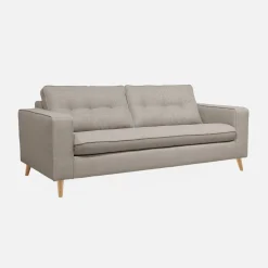 3-zits slaapbank met matras van 12 cm - Made in France