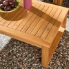 4-zits tuinset met salontafel modulair van acaciahout