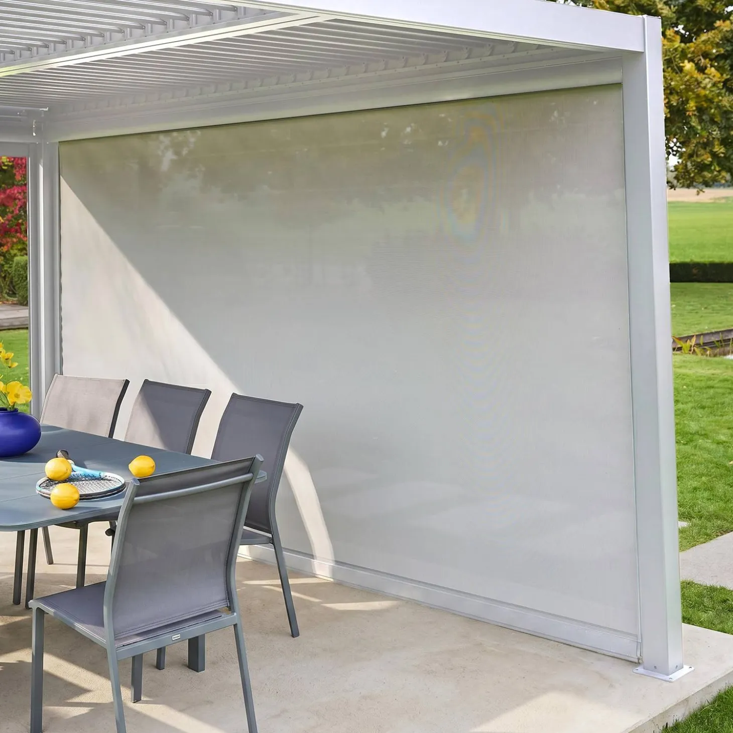 Zonnescherm 4m voor Palace pergola