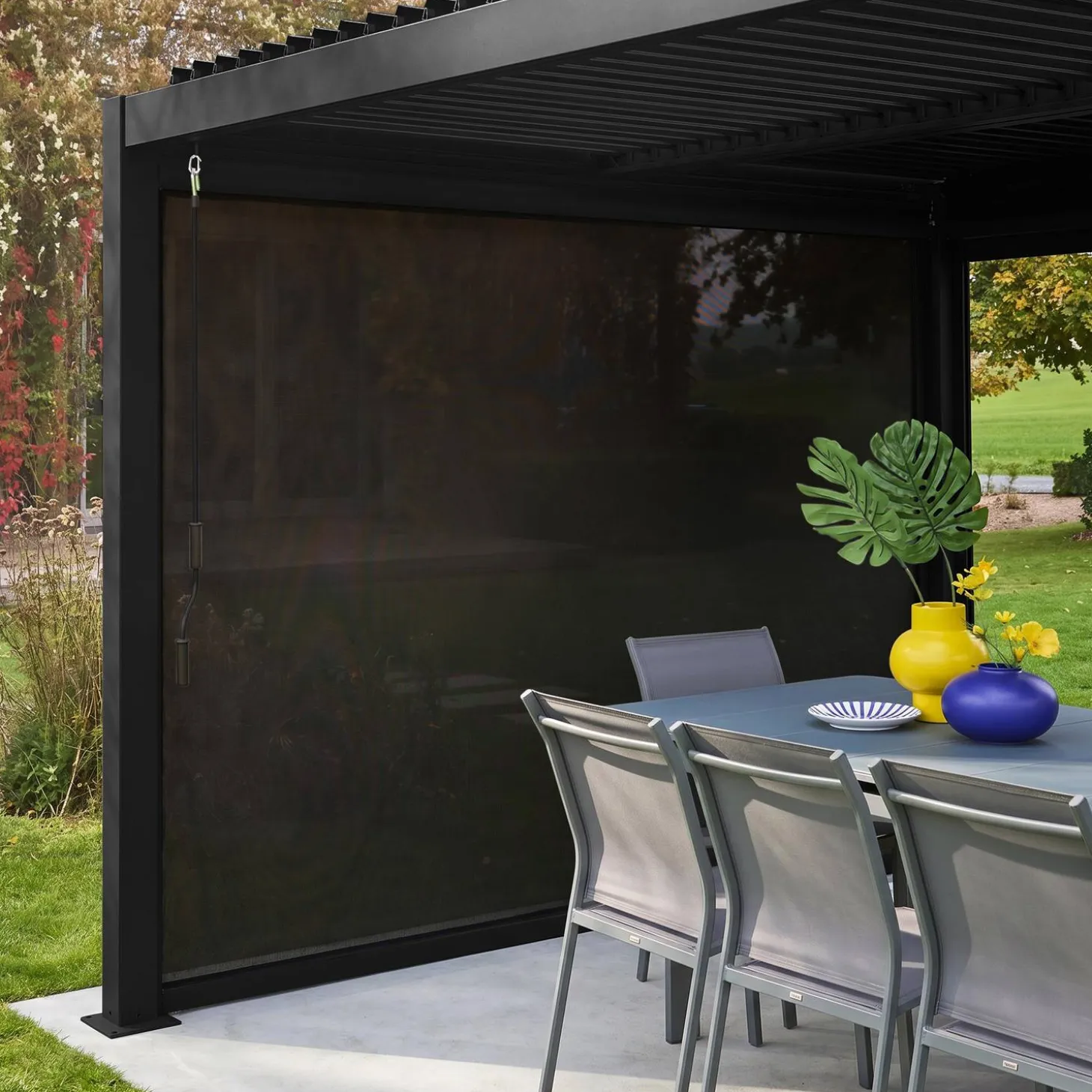 Zonnescherm 3m voor Palace pergola