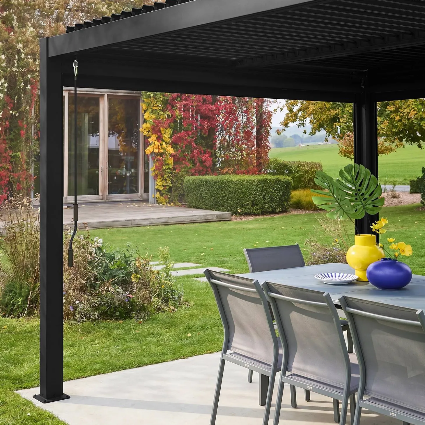 Zonnescherm 3m voor Palace pergola