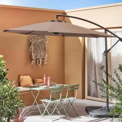 Zweefparasol, rond, Ø300cm